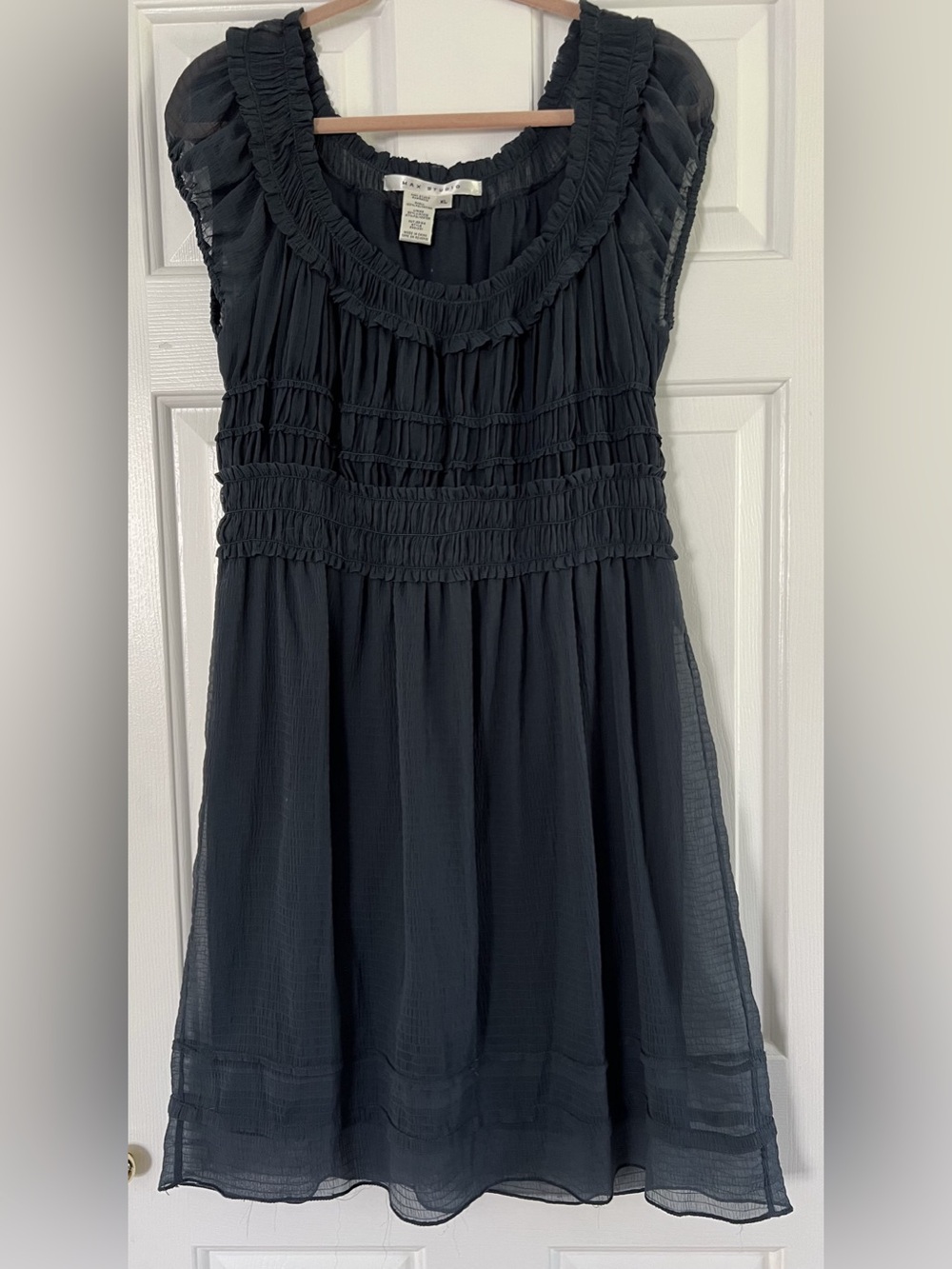 Max Studio Maxi Dress in Navy Size XL
